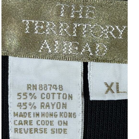 Territory Ahead Women XL Black Maxi Knit Pull On Skirt Casual Travel Comfortable - Picture 3 of 7